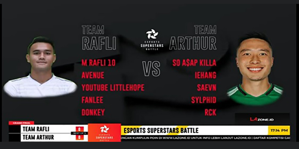 Tim M. Rafli Juarai Esports Superstars Battle